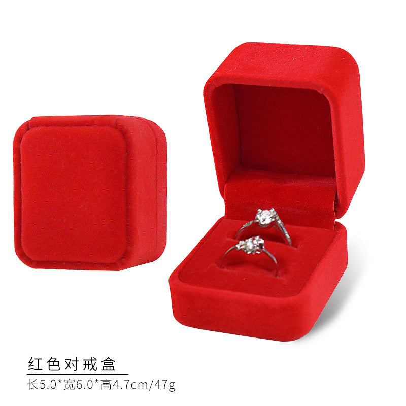 A ring flannel box custom LOGO