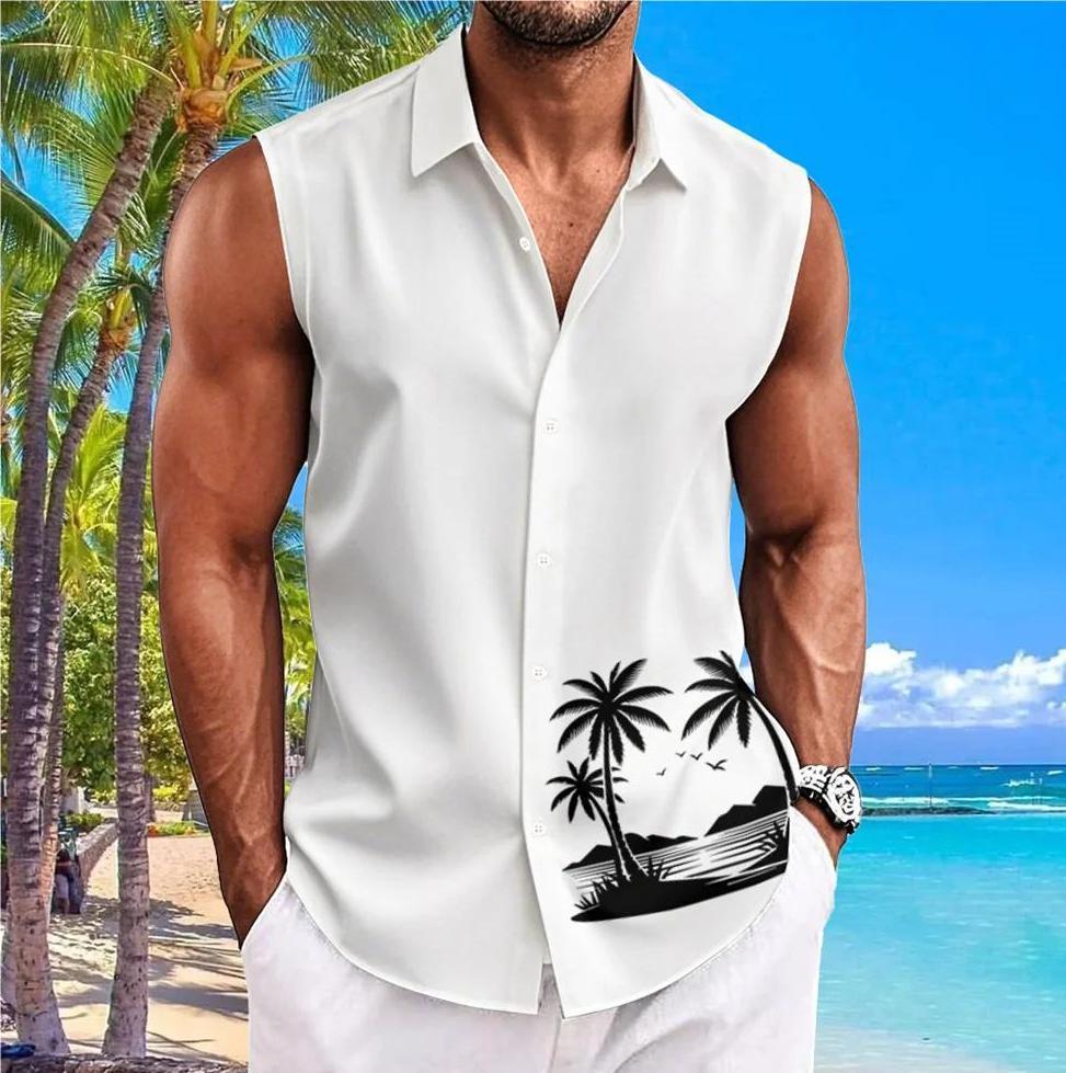 A sleeveless men's shirt