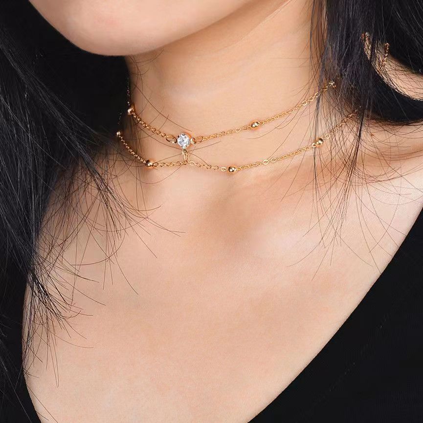 Breast Chain Body Chain Pure Lust Sexy Necklace Female Versatile Back Chain Spice Girl Suspender Bikini Accessories Chain Accessories