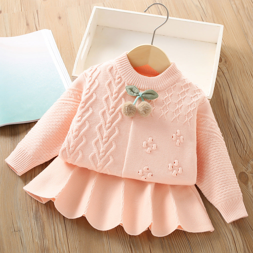 A girls sweater set