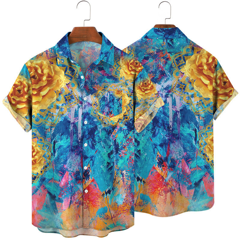 A printed summer shirt