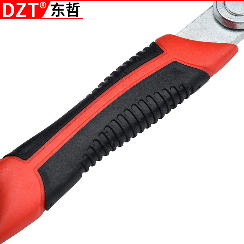A Multifunctional wrench 8-22m special-shaped double-head self-tightening narrow wrench adjustable glasses wrench