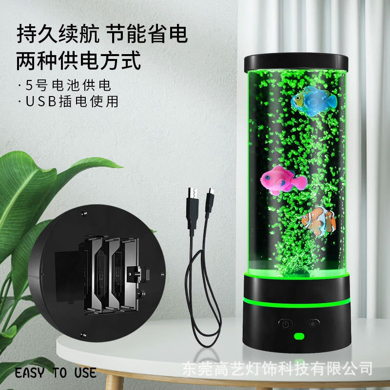 A remote control LED light