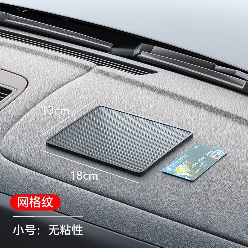A non-slip mat dashboard