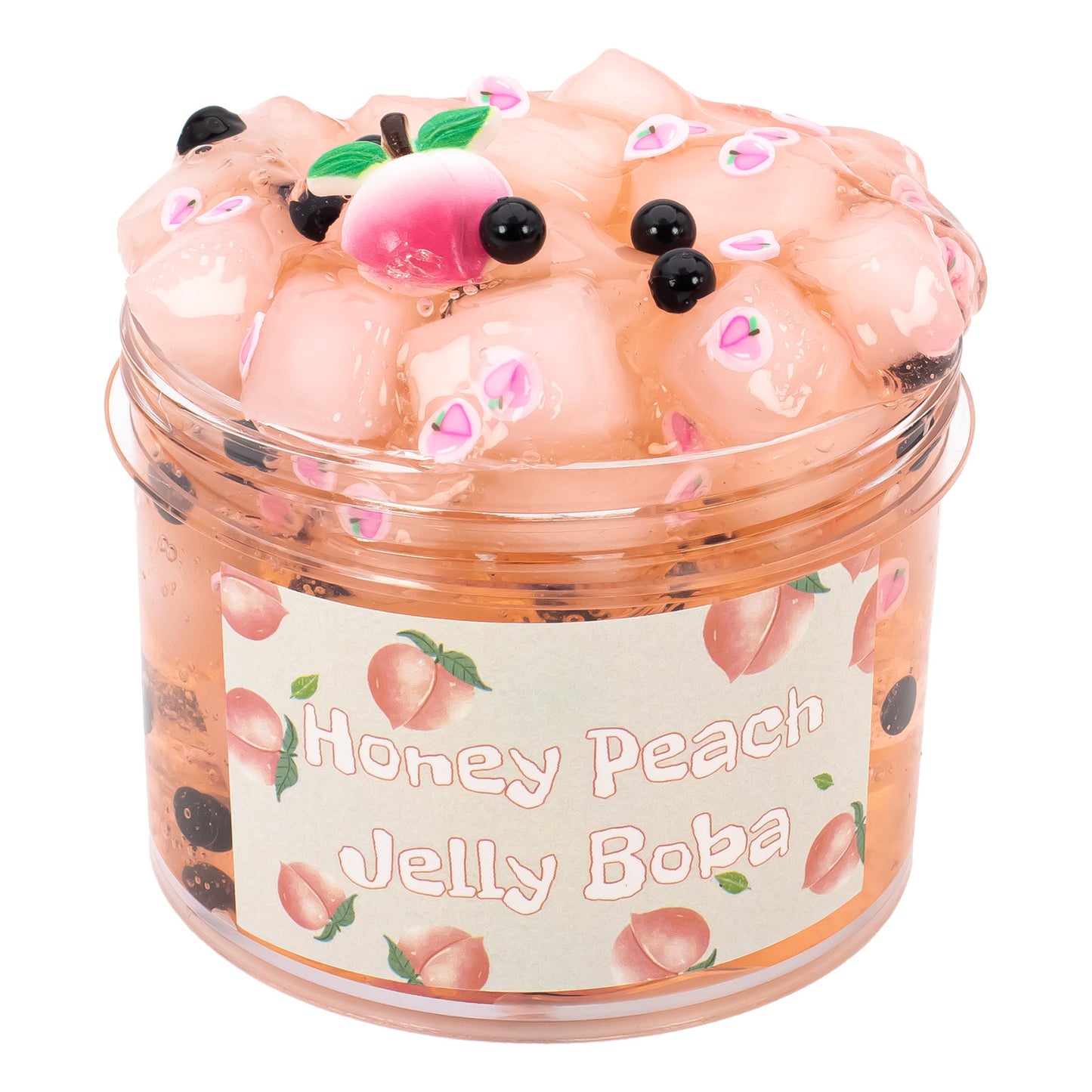 A 70/300ml large capacity crystal mud fruit coconut meat accessories jelly mud transparent mud children's colored mud clay