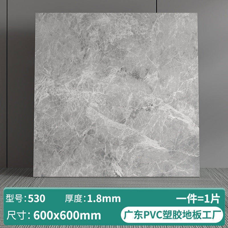 A pvc stone plastic floor self-adhesive plastic floor leather cement floor directly paving renovation wear-resistant waterproof flame retardant