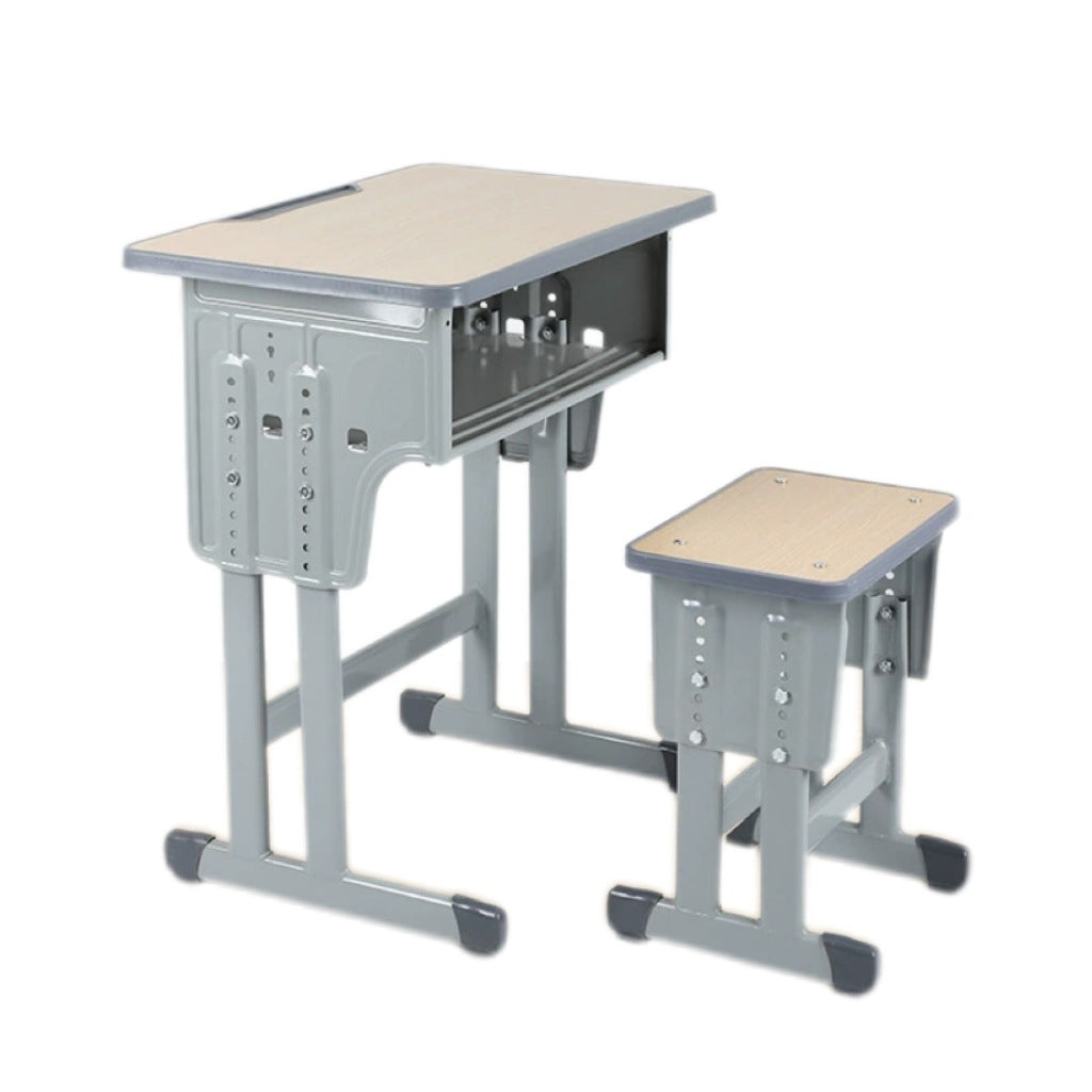 A student desk and chair