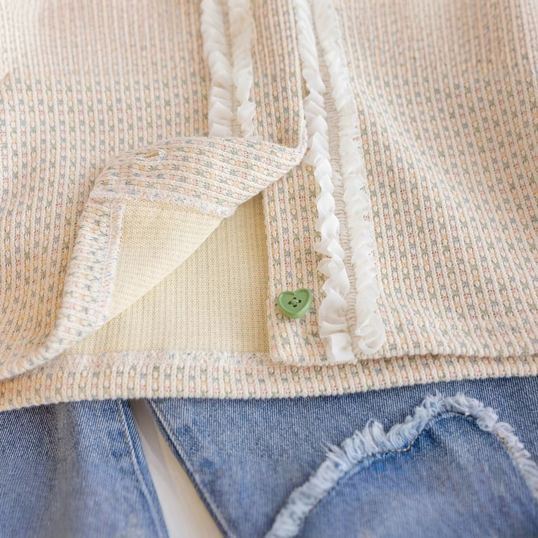 A girls jeans suit