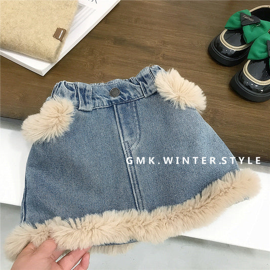 A children's top and skirt