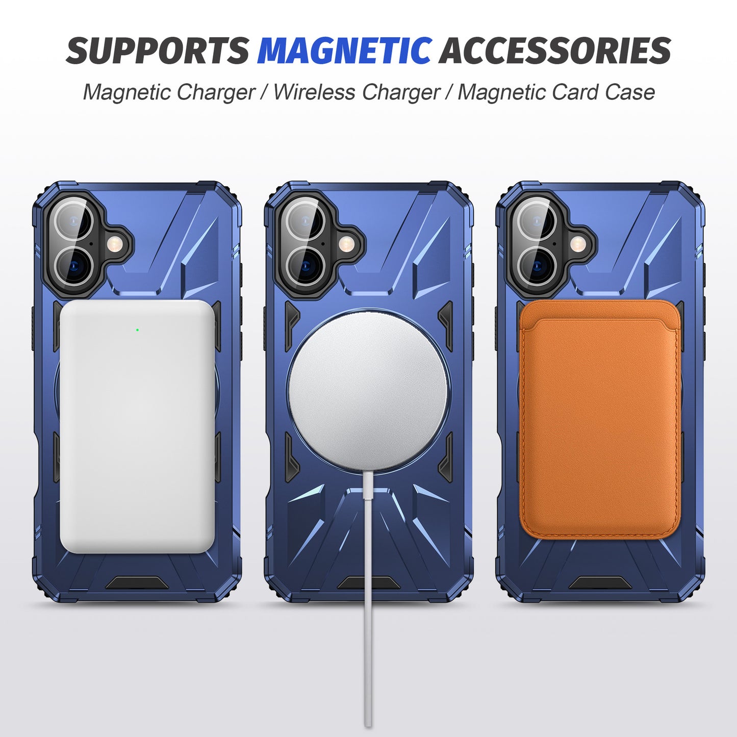 A Magnetic Ring Holder Phone Case