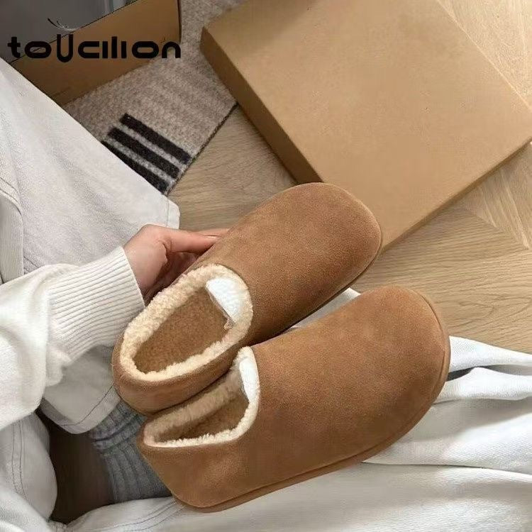A plush shoe