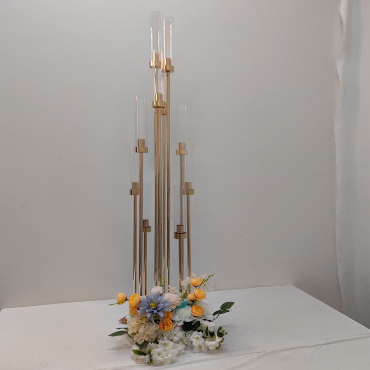 A golden candlestick