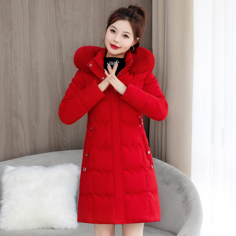 A lady's winter thermal jacket