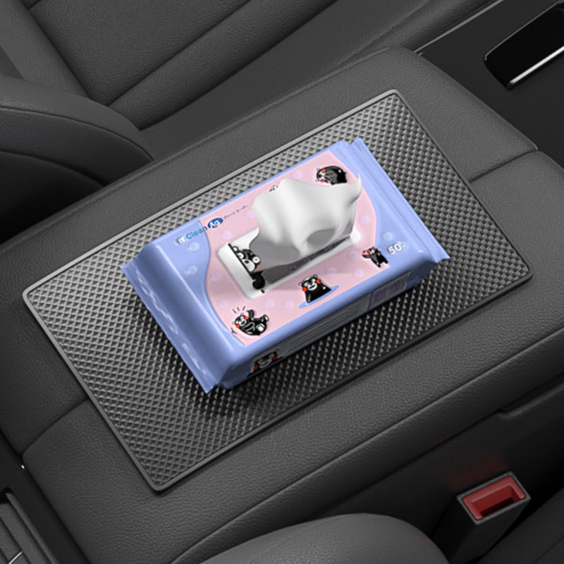 A non-slip mat dashboard