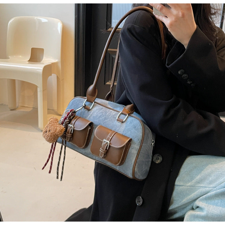 A shoulder bag