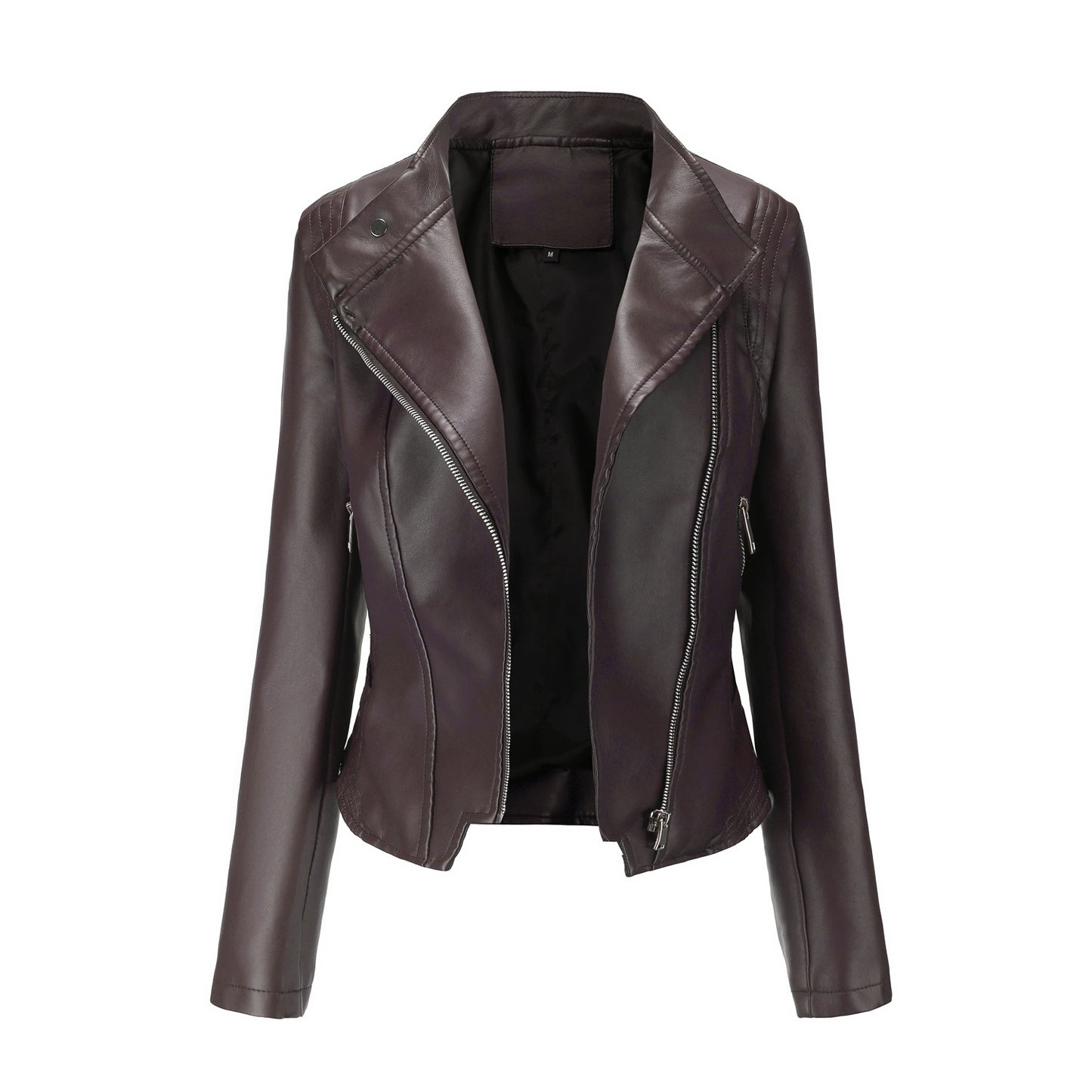 A Ladies PU Leather Jacket