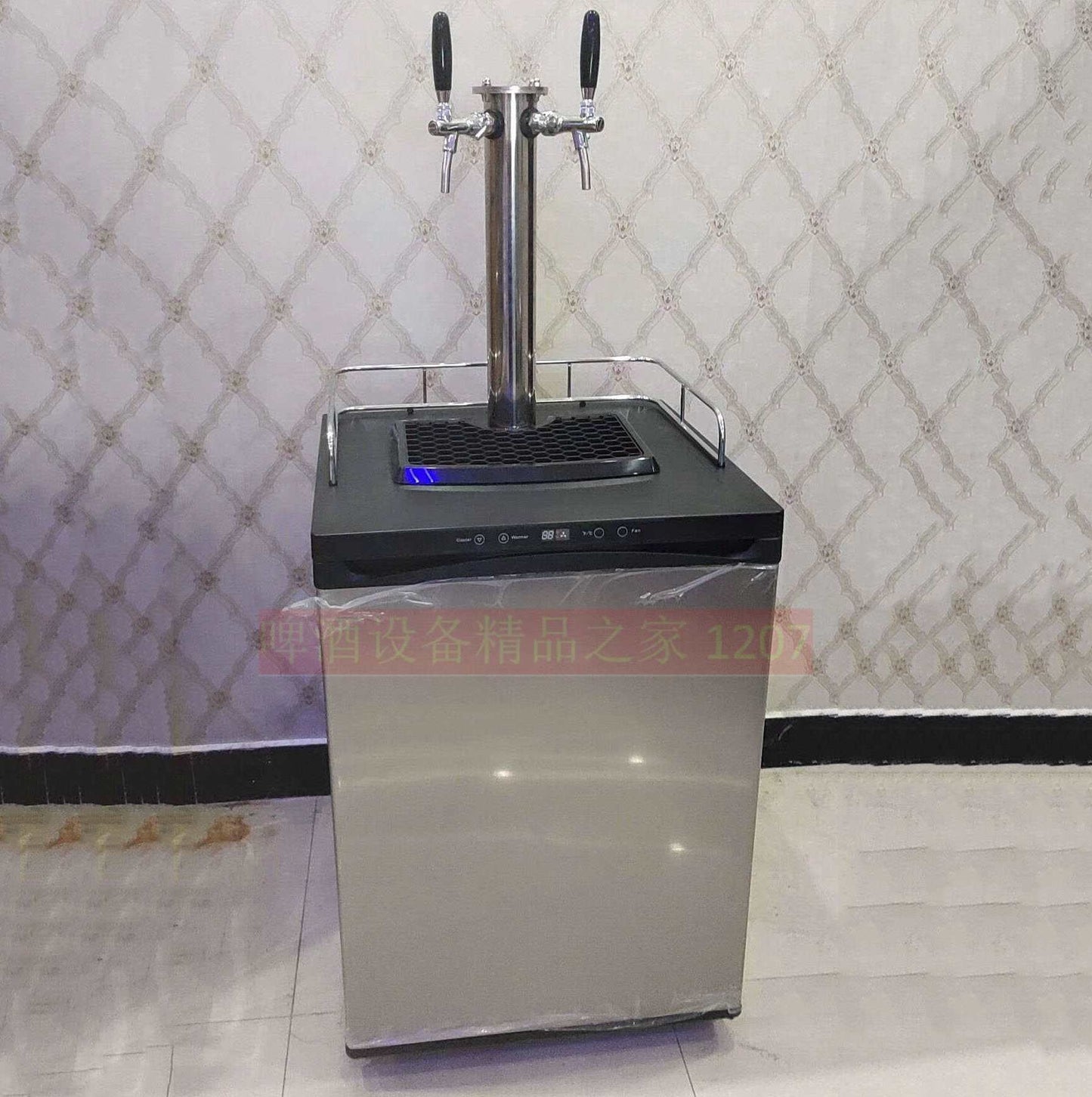 A air-cooled beer machine
