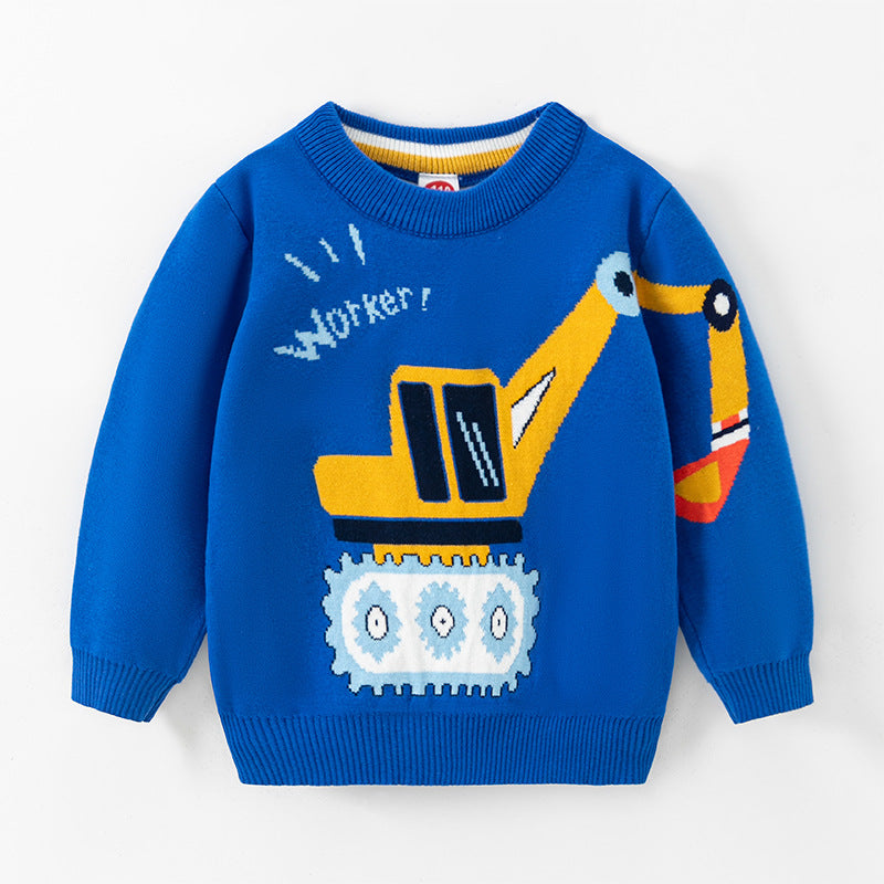 A children's cartoon sweater