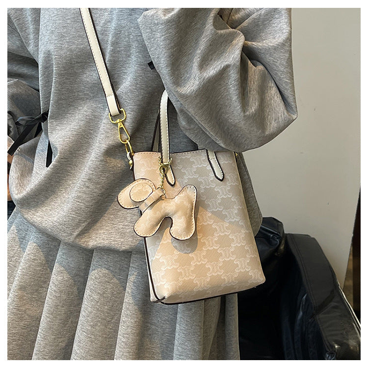A shoulder messenger bag