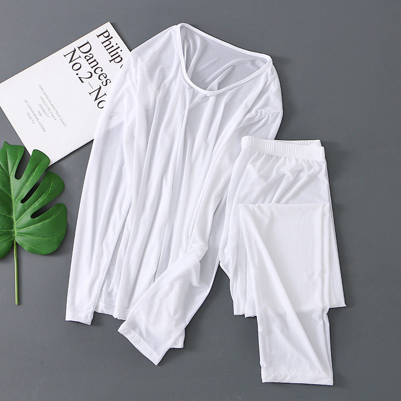 A Men's Bottom Shirt Set