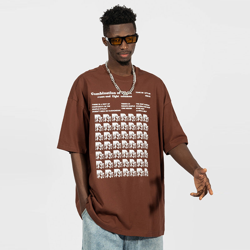 A Men's Printed Short Sleeve