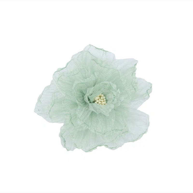 A Super Immortal Phalaenopsis Hairpin Purple Side Flower Hair Accessories Flower Clip Versatile Hairpin Antique Headdress Female Mori