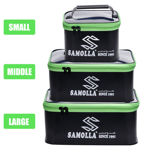 مجموعة دلو صيد 3 في 1 - تخزين وحمل مريح