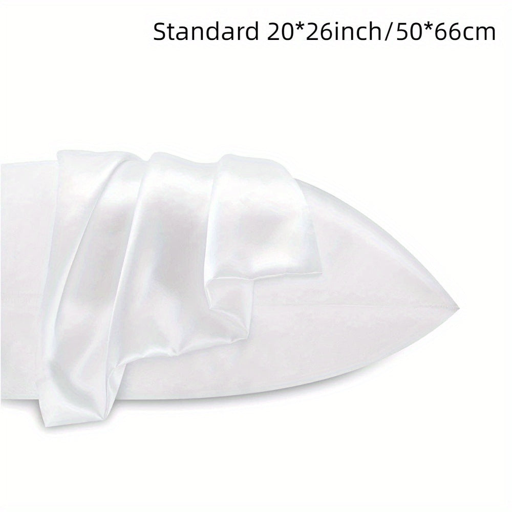 A solid color pillowcase