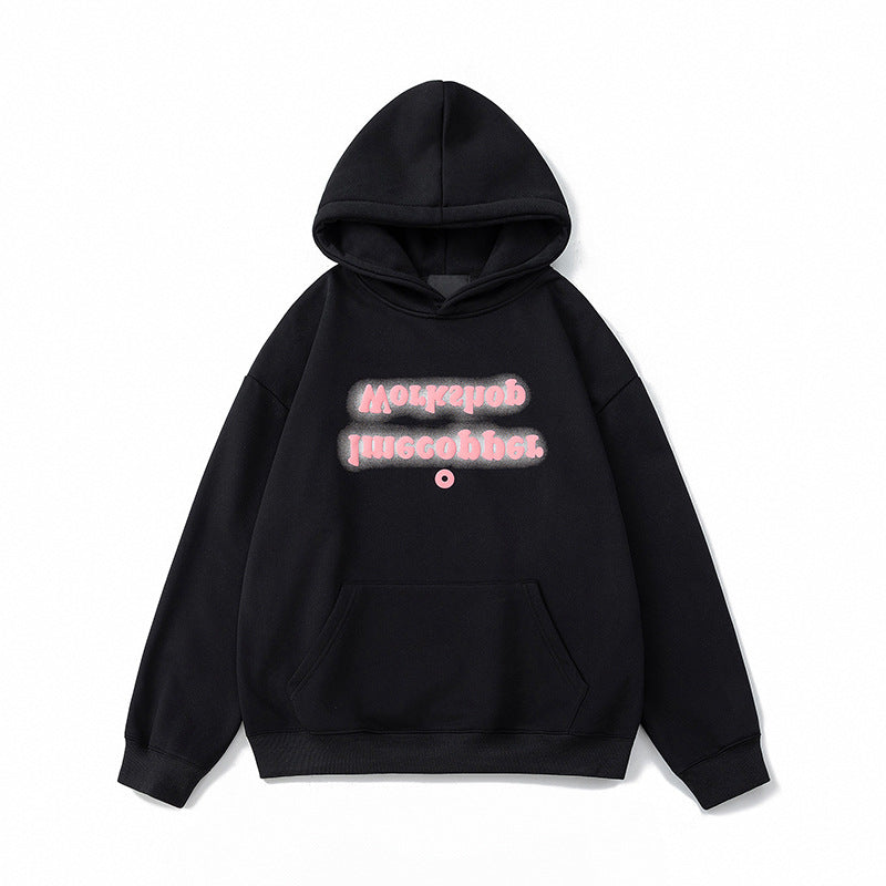 A hooded sweater