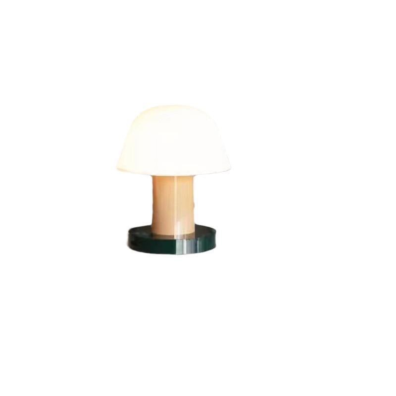 A mushroom lamp