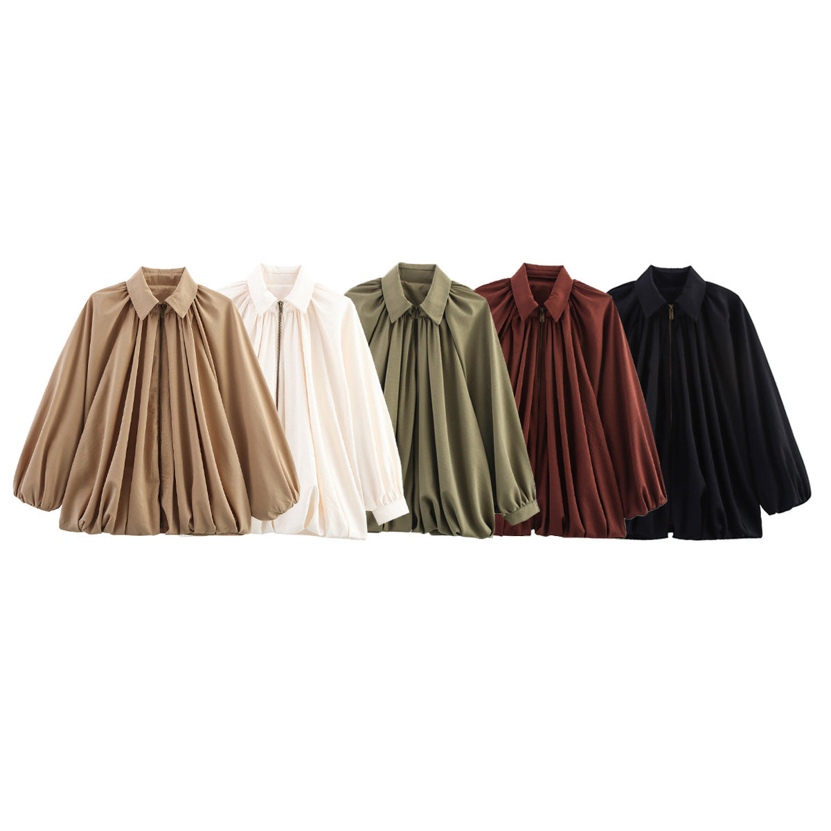 A long-sleeved jacket