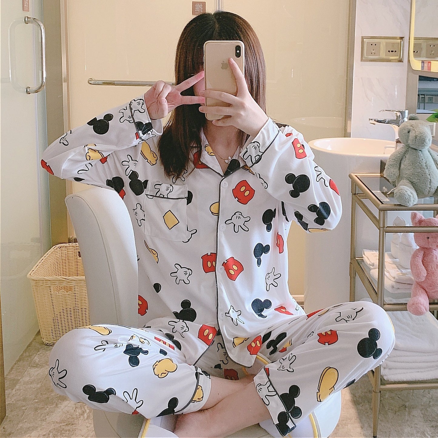 A ladies pajamas