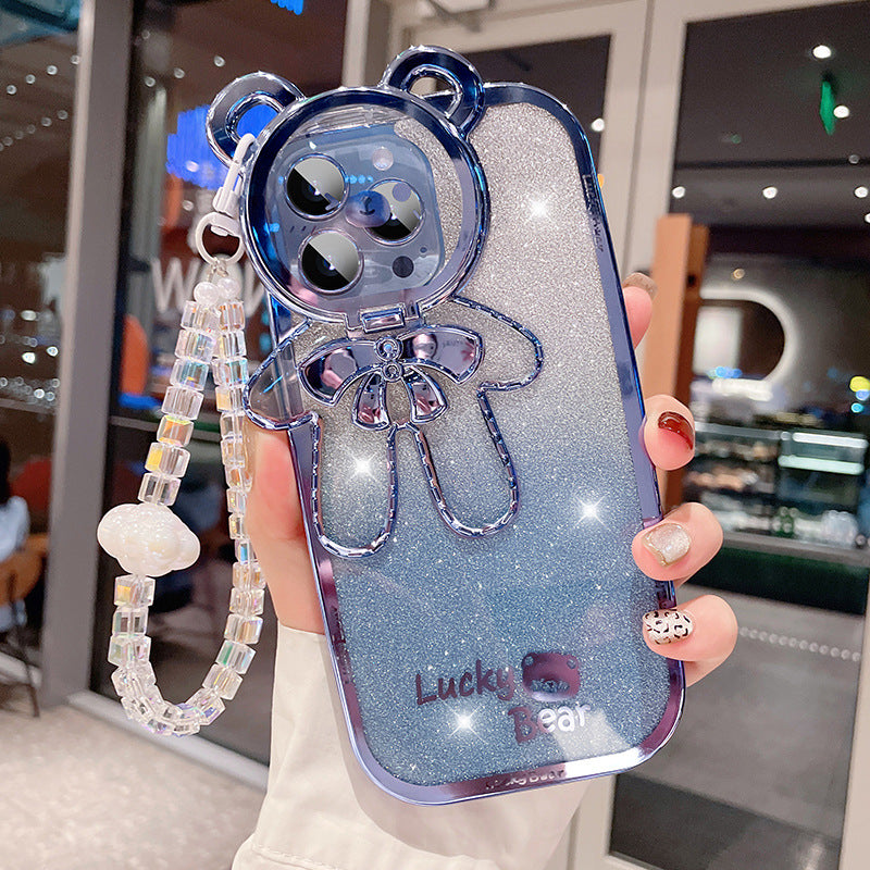 A Glitter Lanyard Phone Case