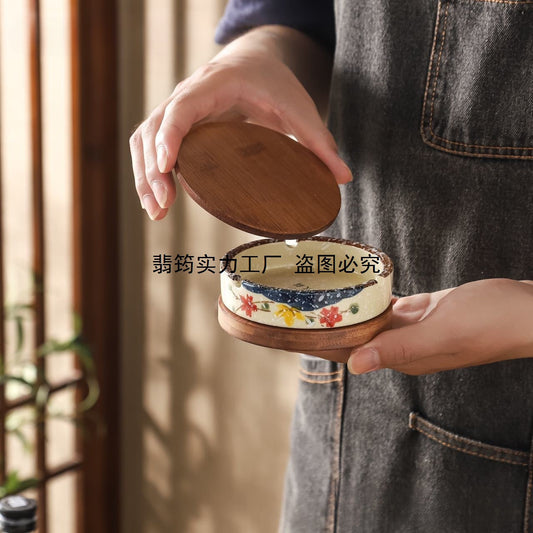 New Chinese ceramic ashtray