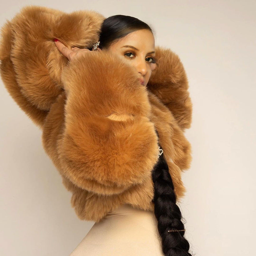 A lady's winter coat