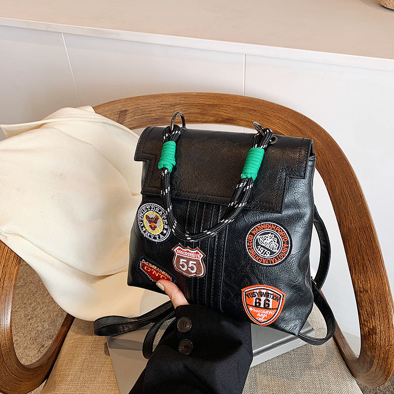 A pattern backpack