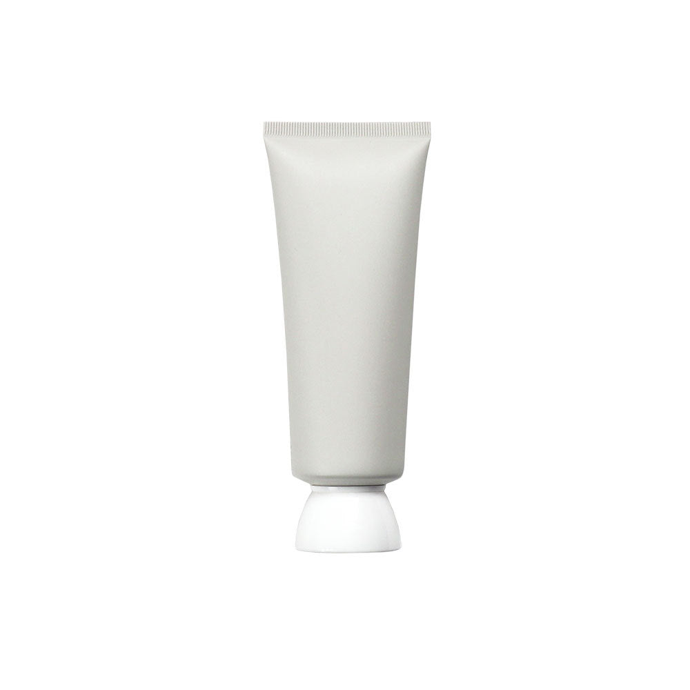 A100g grey matte cosmetic hose plastic extruded empty bottle inverted bottle PE Morandi color - Mixbatch