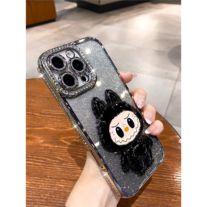 A mirror holder phone case