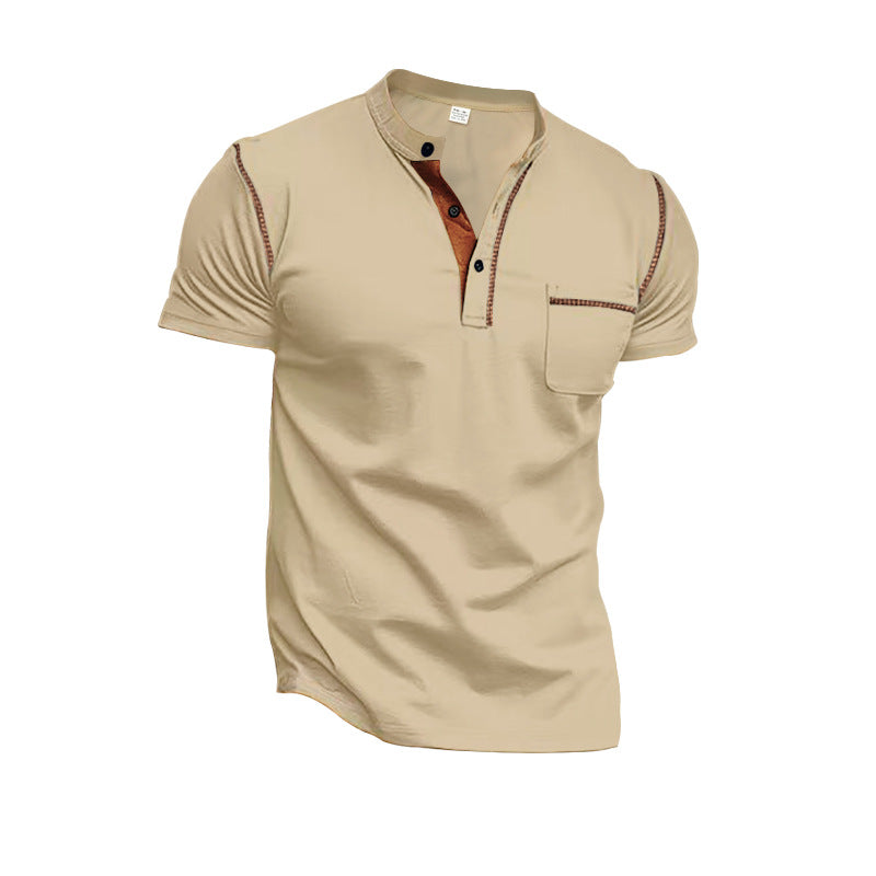A men's short sleeves