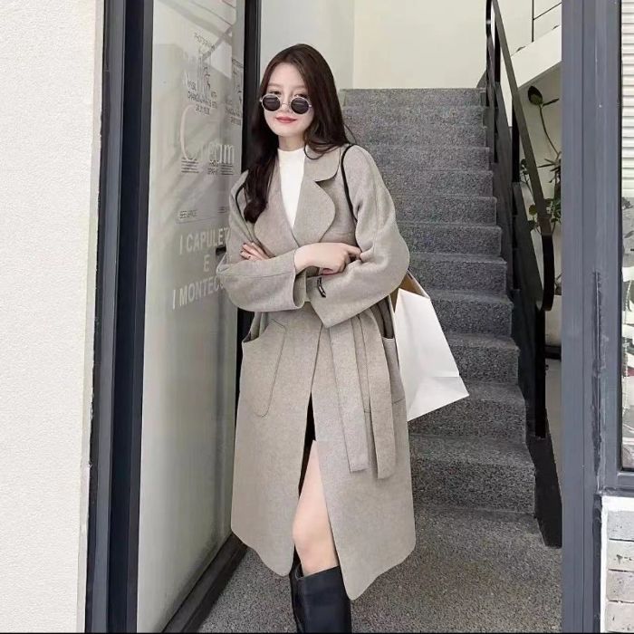 A long winter coat