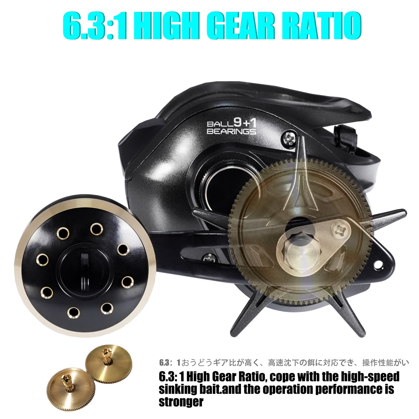 A Carbon Fiber Baitcasting Reel – Long-cast, Lightweight & Durable