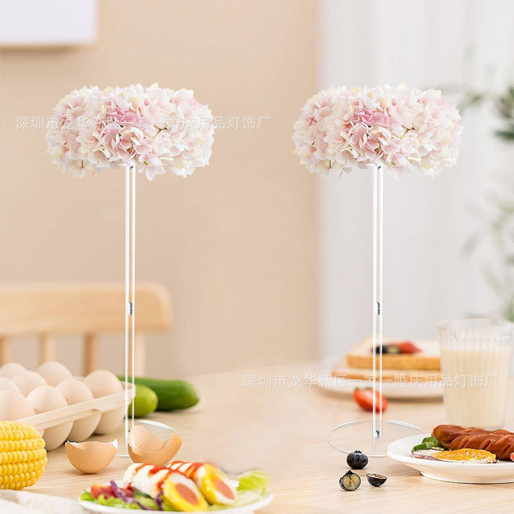 A acrylic flower stand