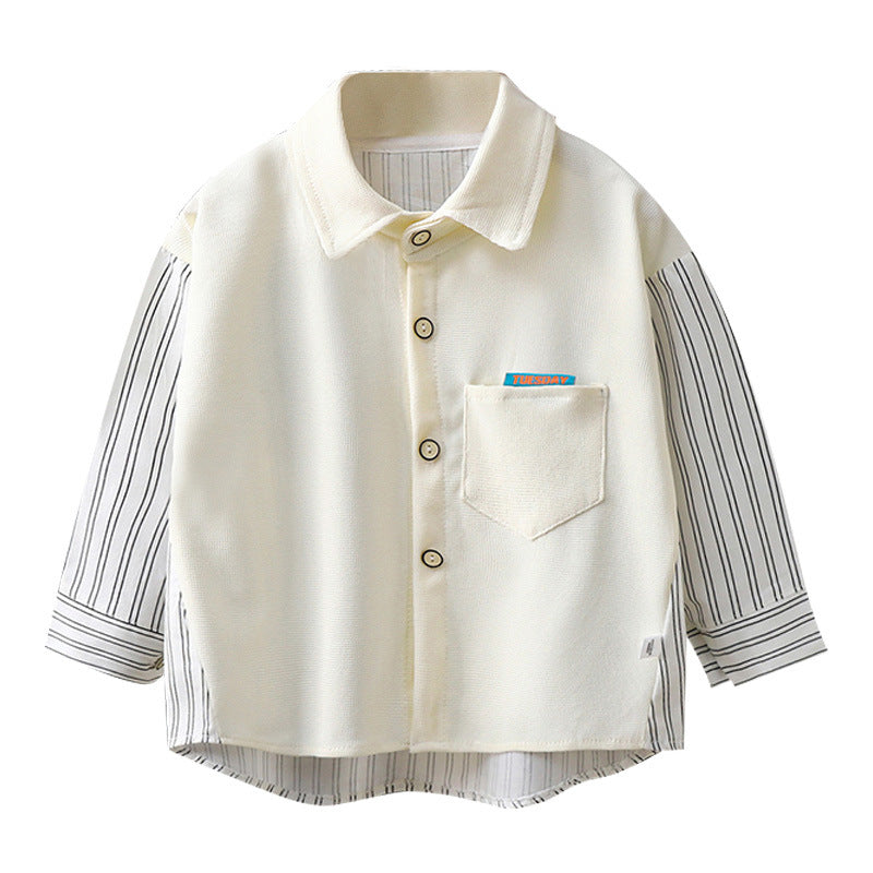 A Boys Long Sleeve Shirt