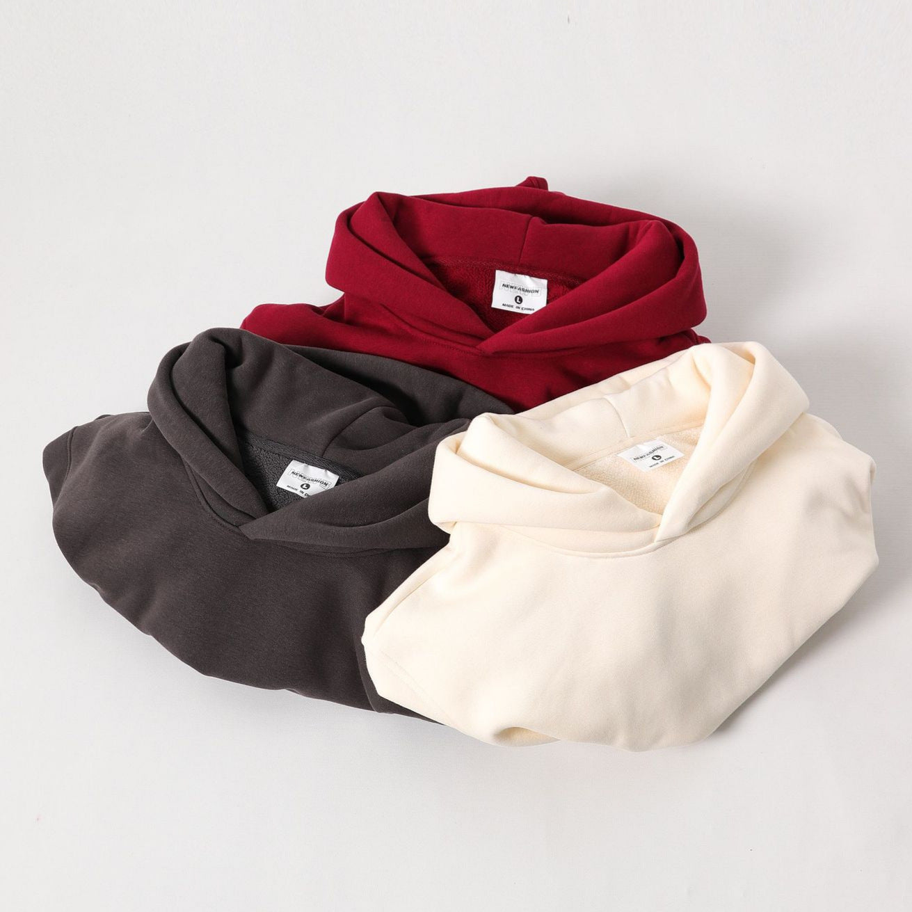 A hooded sweater