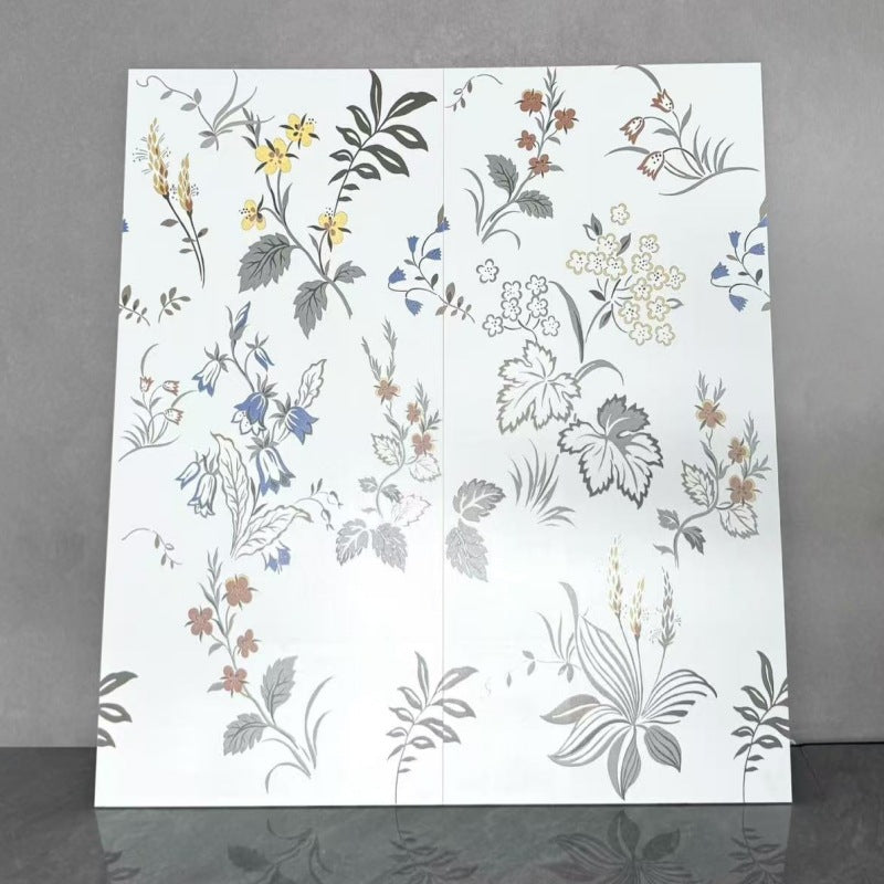 A 600 × 1200 flower tile wall tile
