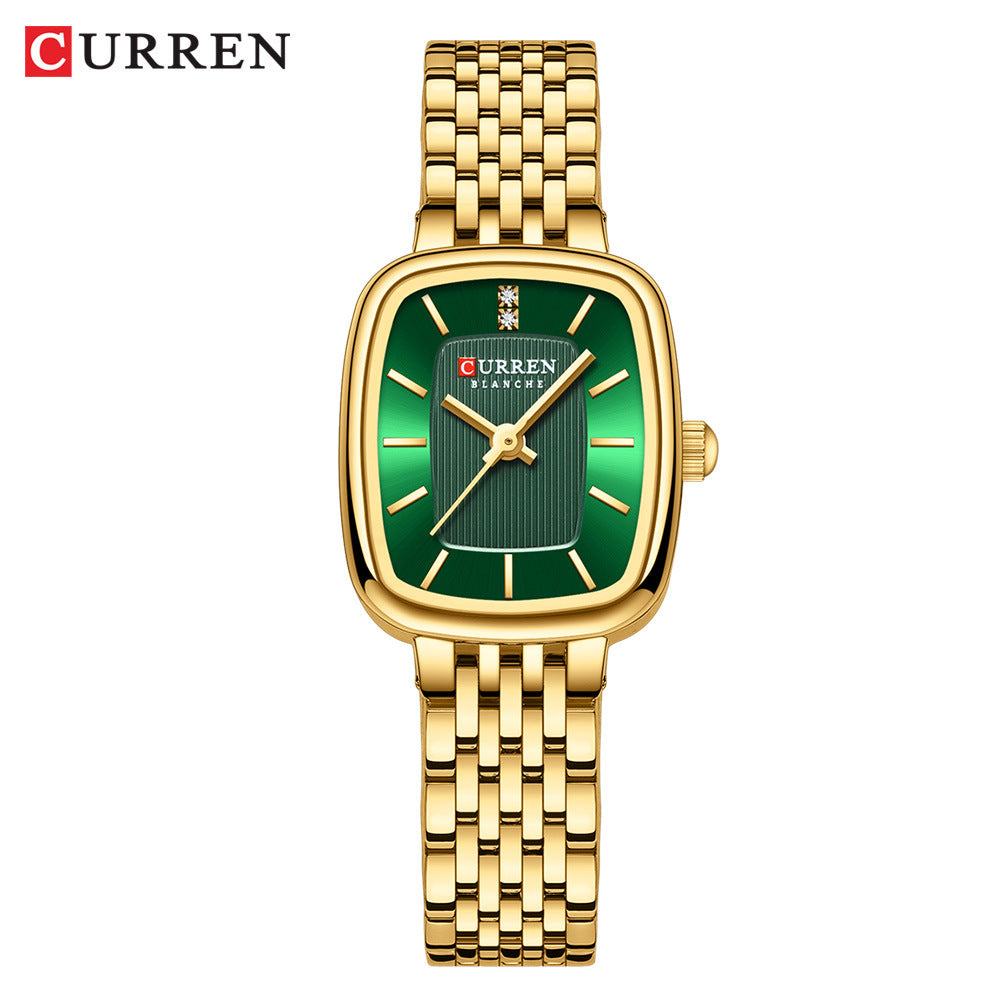 A 9093 Women's Watch, Fashion Women's Watch, Casual Steel Belt Watch