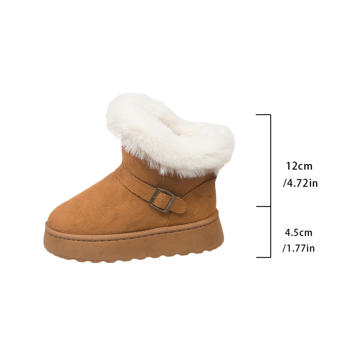 A warm snow boot