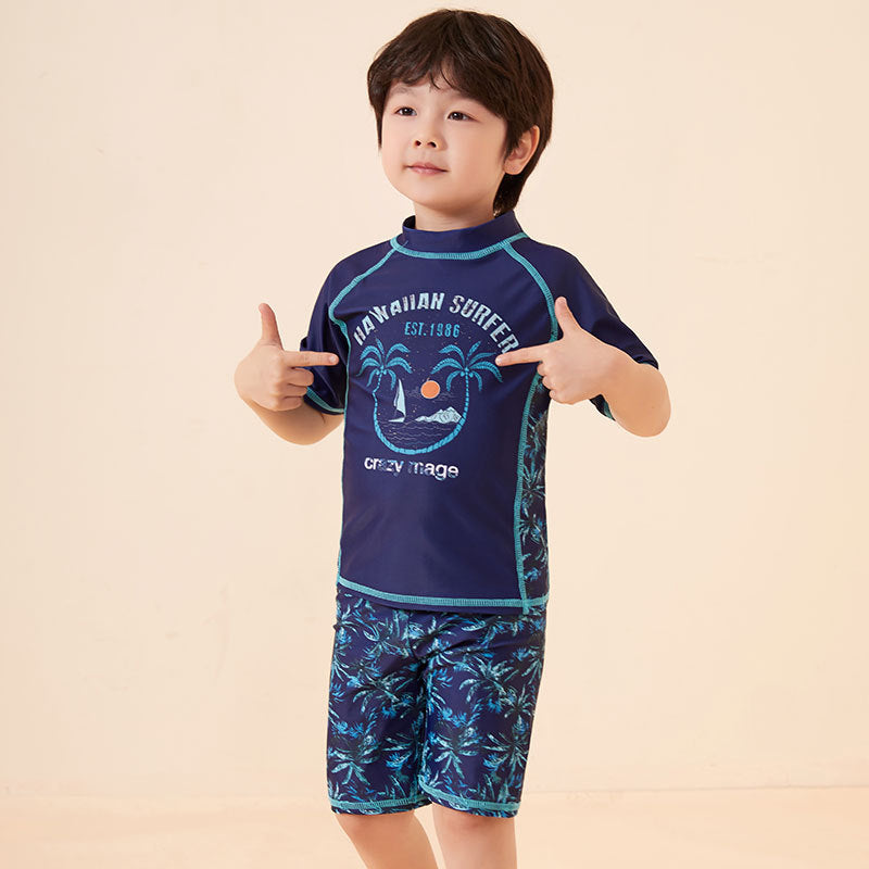 A children's swimsuit split boy - Mixbatch