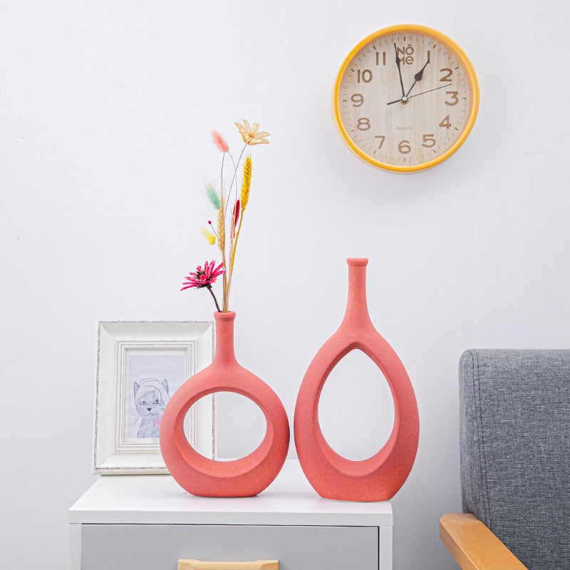 A ceramic vase