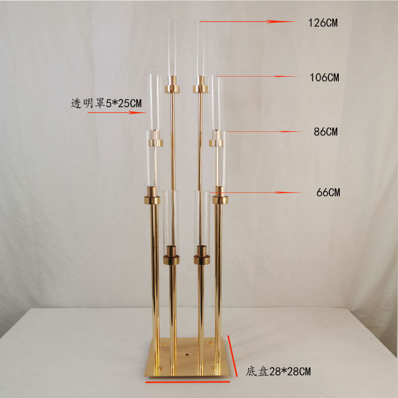 A golden candlestick